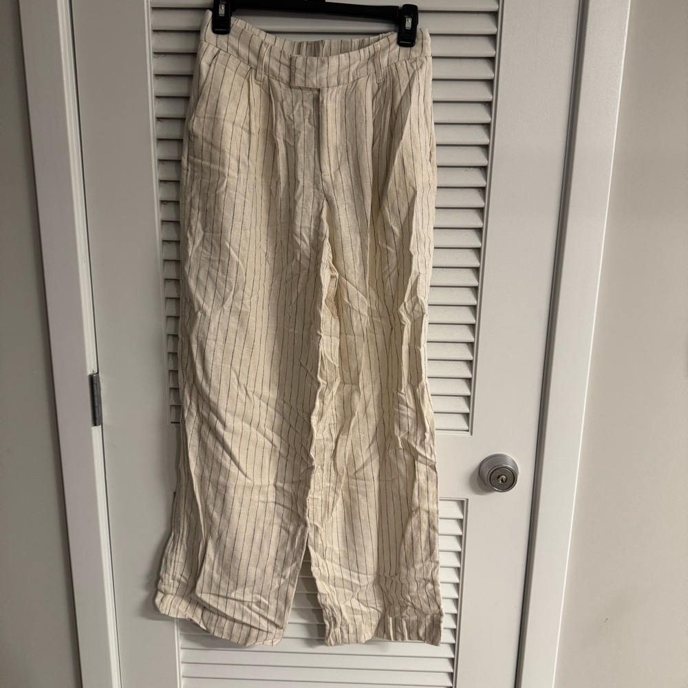 a new day Cream Wide Leg Pants